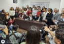 Reforma para ser  Veracruzanos con cinco años de residencia efectiva está aprobada, dice Gómez Cazarín, bajo el coro de ¡Gobernadora! de homólogos de Morena PVEM y PT