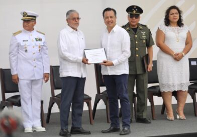 ﻿La nacionalización de la Marina se dio en Veracruz y nos llena de orgullo: Cuitláhuac García