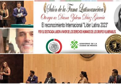 Esfuerzo y Constancia, llevan a  Dana Díaz al Salón de la Fama en México, Xalapeña recibe el galardón de «Líder Latino 2023»