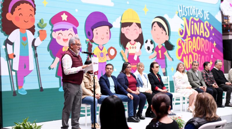 Reconoce Ayuntamiento a ganadoras del concurso “Historias de Niñas Extraordinarias”