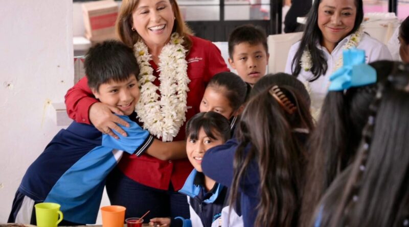 Desde Magdalena, Rocío Nahle refrenda compromiso con la niñez veracruzana