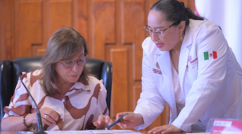 Veracruz cumplirá con la integración del Servicio Universal de Salud: Gobernadora