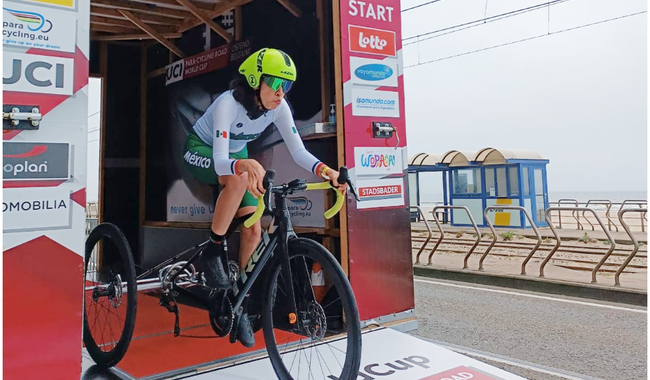 Para ciclismo mexicano gana bronce en inicio de Copa Mundial de ruta en Bélgica