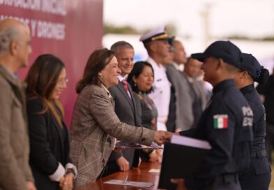 Con inversión de 200 mdp en unidades y tecnología, impulsa Gobernadora modernización de fuerza policial