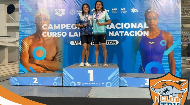 Grecia Hernández brilla en la Natación y motiva a nuevas generaciones a unirse al Club Tiburones Blancos