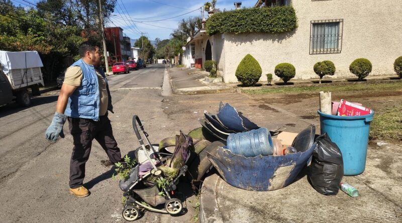Realiza Ayuntamiento Larvatón en la colonia Mártires de Chicago; la prevención comienza en casa