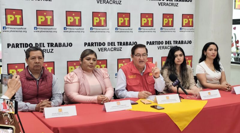 PT exige firmeza ante la violencia en el sur de Veracruz y rechaza cualquier pacto con la delincuencia
