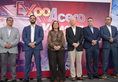 Inaugura Gobernadora Expo Acero; Veracruz, tercer productor de acero del país