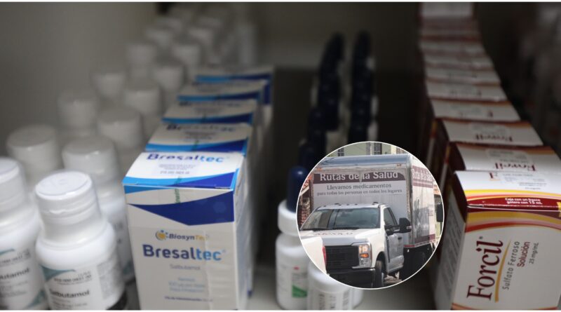 Distribuyen más de 44 mil insumos médicos en cinco municipios del norte de Veracruz