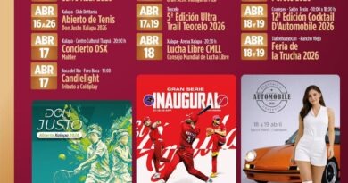Invita SECTUR a recorrer Veracruz con agenda del 13 al 19 de abril