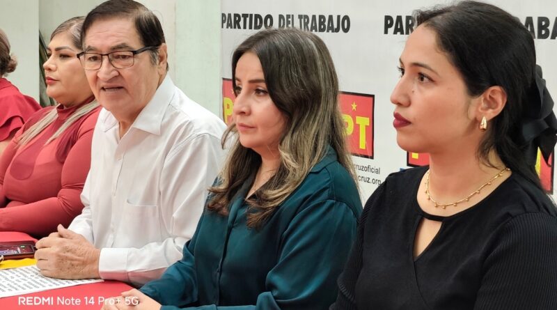 Respalda PT acciones contra Grupo MAS y exige atención a temas prioritarios en Veracruz