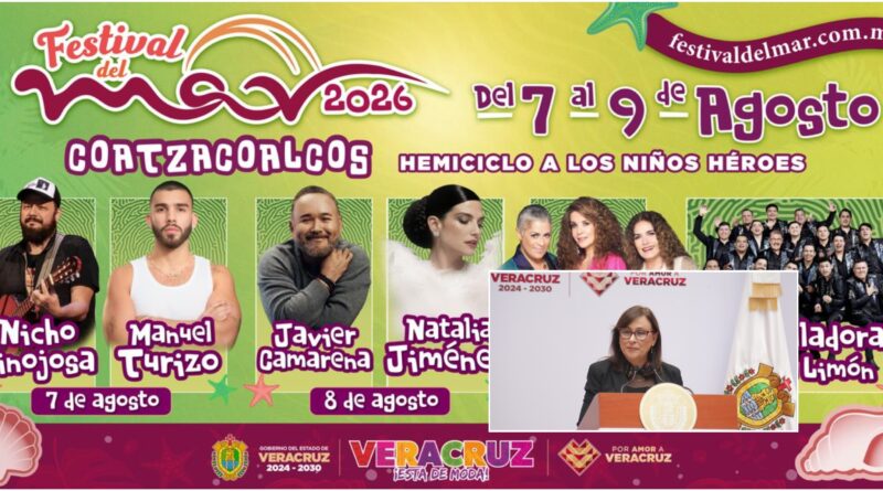 Del 07 al 09 de agosto, el Festival del Mar, celebración que acompaña la transformación del sur