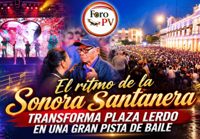 🎼💃 El ritmo de la Sonora Santanera transforma Plaza Lerdo en una gran pista de baile
