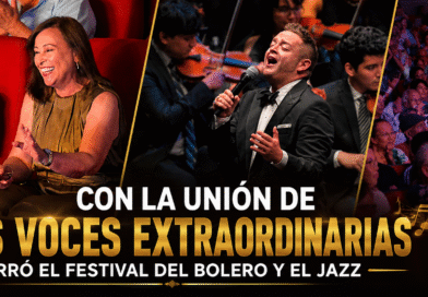 🎶✨ Con la unión de tres voces extraordinarias cerró el Festival del Bolero y el Jazz 🎤🎻