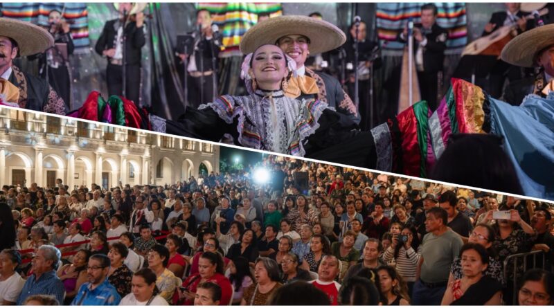 Plaza Lerdo se llenó de música mexicana con Gala con Mariachi