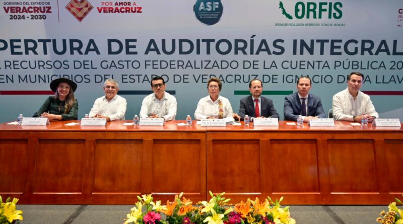 Respalda Congreso de Veracruz trabajo coordinado para la rendición de cuentas