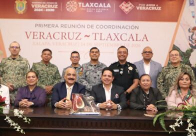 Instalan Veracruz y Tlaxcala primera mesa interestatal de seguridad
