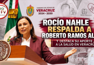 Rocío Nahle respalda a Roberto Ramos Alor y destaca su aporte a la salud en Veracruz