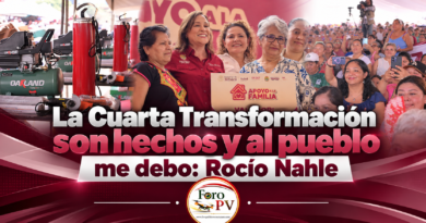 La Cuarta Transformación son hechos y al pueblo me debo: Rocío Nahle