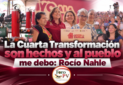 La Cuarta Transformación son hechos y al pueblo me debo: Rocío Nahle